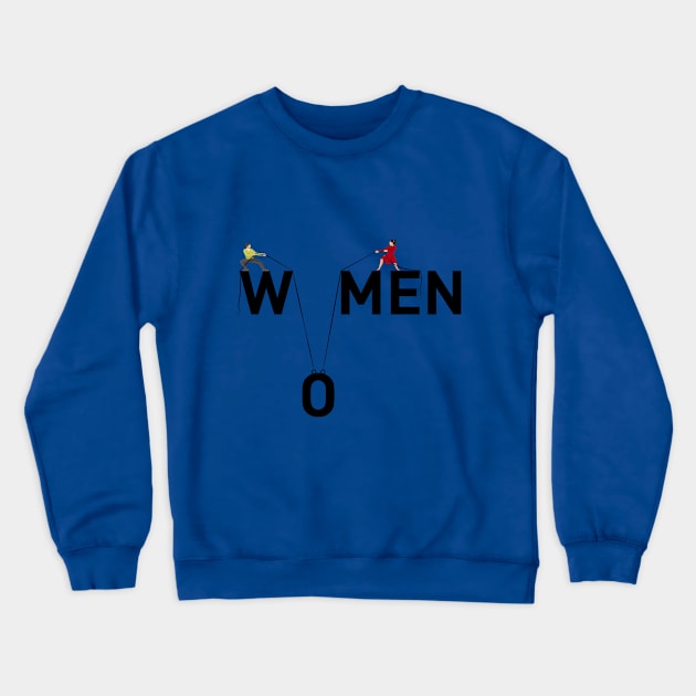 Men and Women Each for Equal, We Are The Same Crewneck Sweatshirt by Productcy